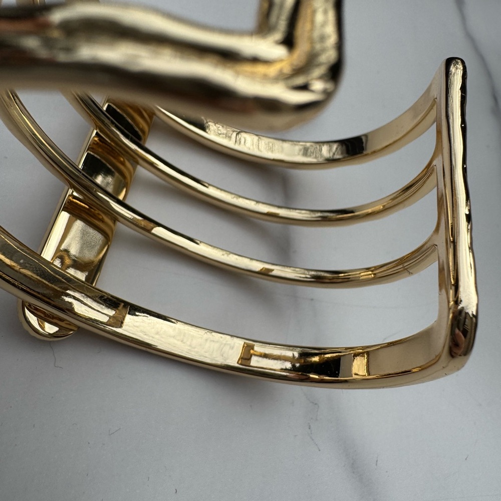 Jane Win Forever Eclipse Gold Cuff Bracelet Mothe… - image 5